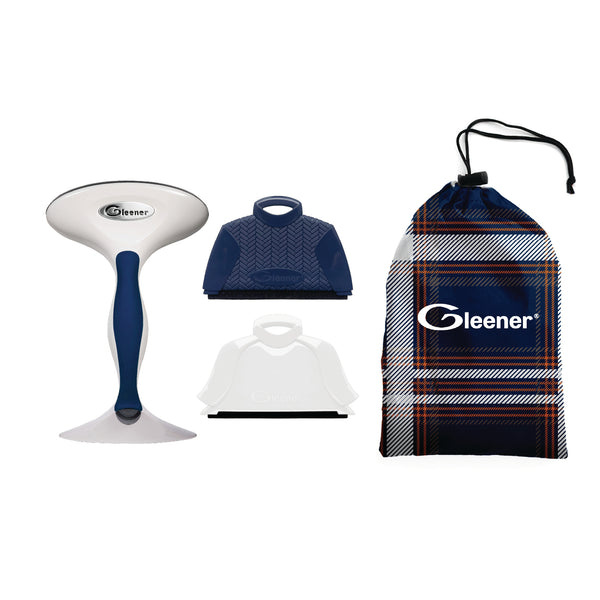 GLEENER Battery-Free Fabric Shaver & Lint Brush + Sweater Saver Bundle